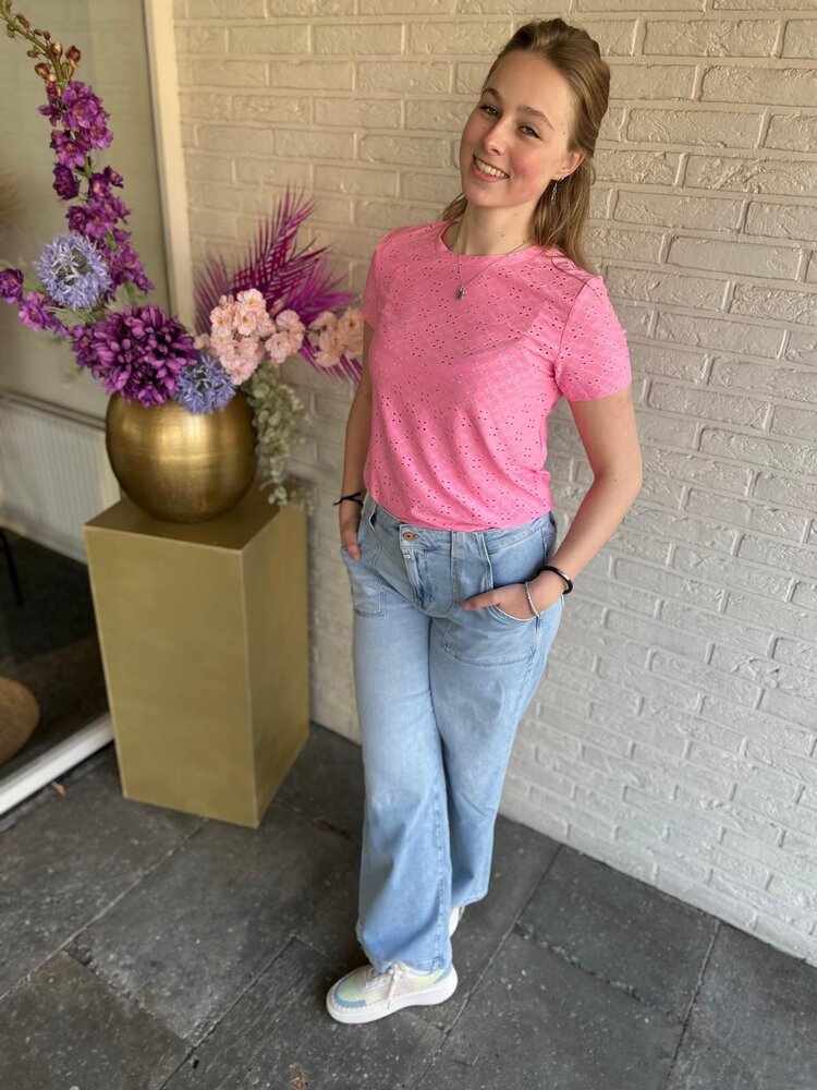 JDY JDYCATHINKA S/S TAG TOP JRS NOOS