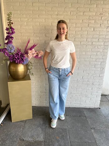 JDY JDYCATHINKA S/S TAG TOP JRS NOOS