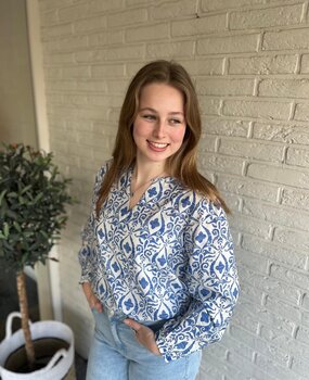 JDY JDYMAY LIFE L/S TOP WVN DIA JDY JDYMAY LIFE L/S TOP WVN DIA