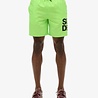 Superdry SPORTSWEAR LOGO 17 SWIM SHORT NEON GREEN