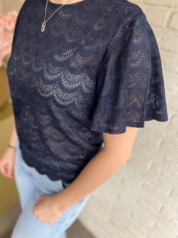 JDY JDYLARNA S/S LACE TOP JRS JDY JDYLARNA S/S LACE TOP JRS