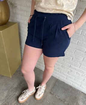 JDY JDYNEW CATIA SHORTS JRS NOOS BLACK IRIS