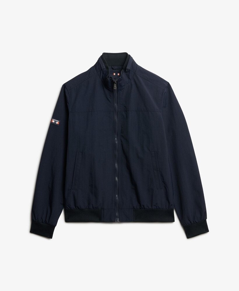 Superdry NYLON HARRINGTON JACKET ECLIPSE NAVY