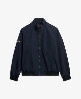 Superdry NYLON HARRINGTON JACKET ECLIPSE NAVY