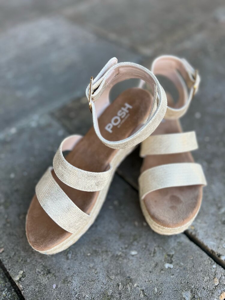 Poelman SANDAAL JUNE GOLD