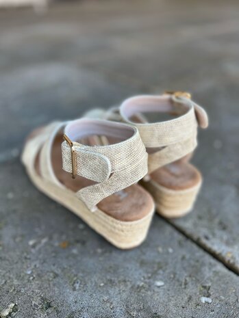 Poelman SANDAAL JUNE GOLD