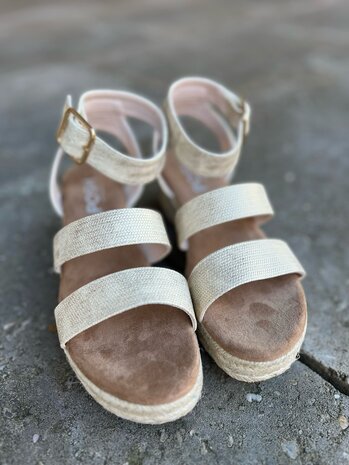 Poelman SANDAAL JUNE GOLD