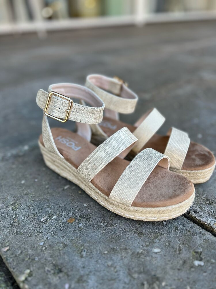 Poelman SANDAAL JUNE GOLD