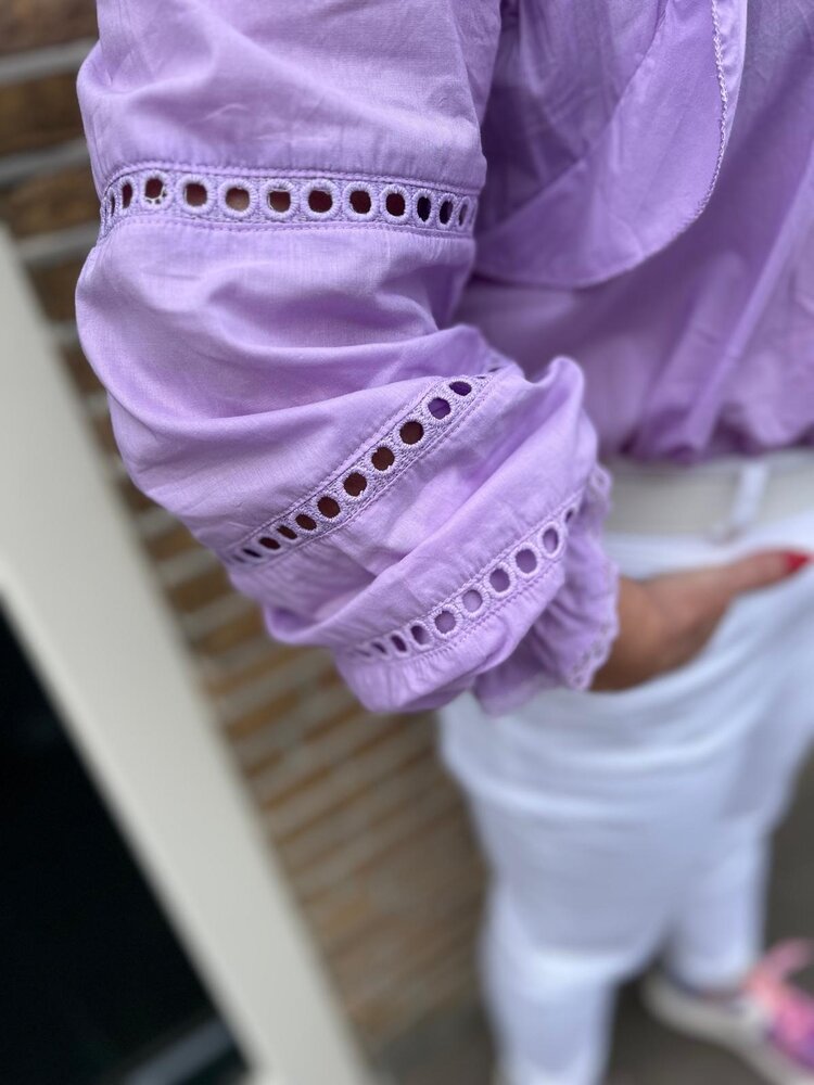 RUFFLE BLOUSE CLAIRE RUFFLE BLOUSE CLAIRE