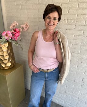 Cup Of Joe Denim TOP OLIVIA