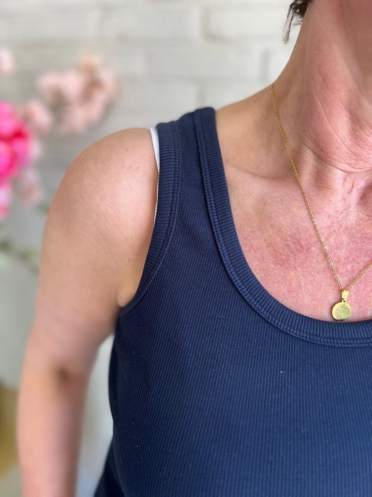 Cup Of Joe Denim TOP OLIVIA