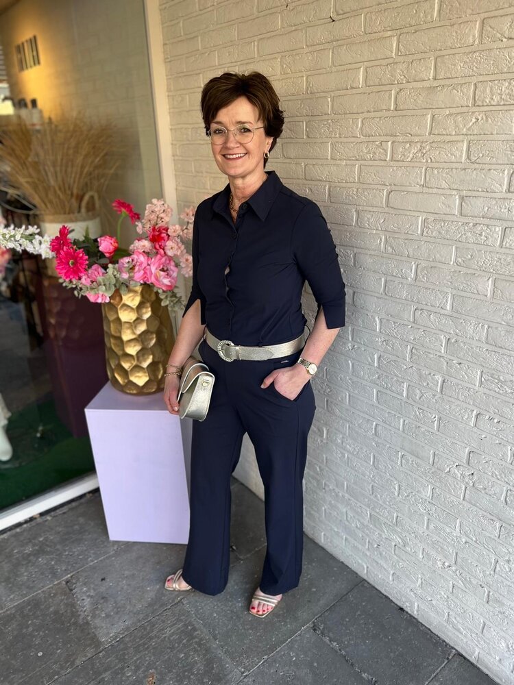 Mi Piace JUMPSUIT TRAVELSTOF 202154 DARK BLUE Mi Piace JUMPSUIT TRAVELSTOF 202154 DARK BLUE