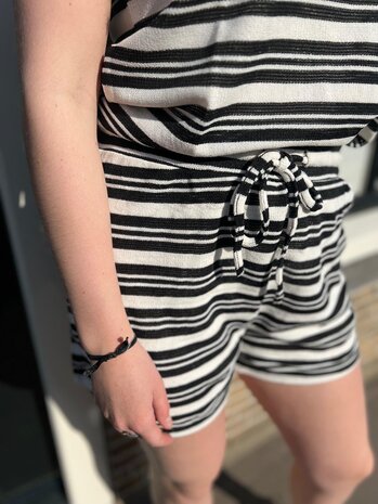 ICHI IHMARLENNA SHO BIRCH W. BLACK STRIPE