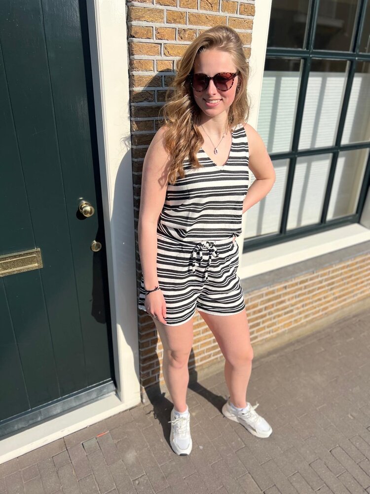 ICHI IHMARLENNA SHO BIRCH W. BLACK STRIPE