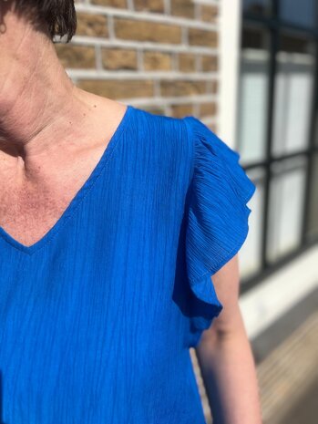 JDY JDYJOLLY S/S V-NECK TOP WVN JDY JDYJOLLY S/S V-NECK TOP WVN