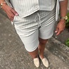 Mi Piace SHORT TRAVELSTOF 202589 KIT/BLACK PIN STRIPE Mi Piace SHORT TRAVELSTOF 202589 KIT/BLACK PIN STRIPE