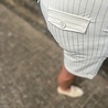 Mi Piace SHORT TRAVELSTOF 202589 KIT/BLACK PIN STRIPE Mi Piace SHORT TRAVELSTOF 202589 KIT/BLACK PIN STRIPE