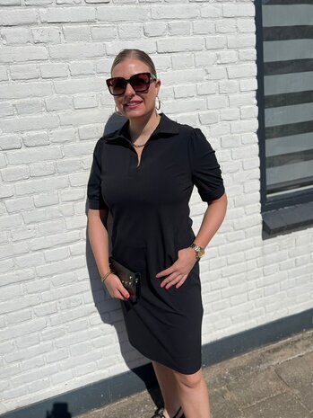 Mi Piace JURK TRAVELSTOF 202605 BLACK