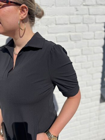 Mi Piace JURK TRAVELSTOF 202605 BLACK