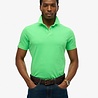 Superdry ESSENTIAL JERSEY POLO DRY FLURO LIME