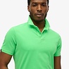 Superdry ESSENTIAL JERSEY POLO DRY FLURO LIME