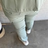 Mi Piace BROEK CARGO TRAVELSTOF 202373 LILYPAD Mi Piace BROEK CARGO TRAVELSTOF 202373 LILYPAD