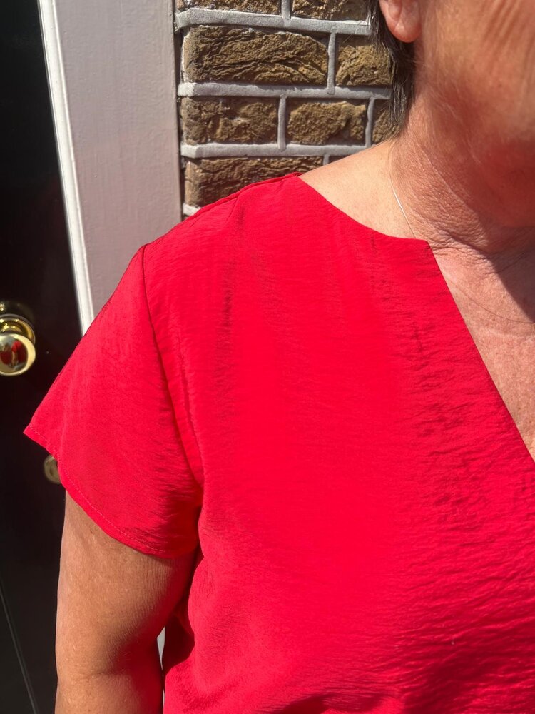 JDY JDYLUMI S/S TOP WVN