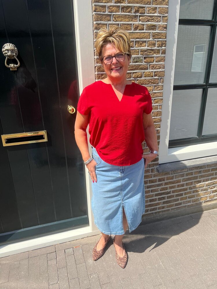 JDY JDYLUMI S/S TOP WVN