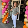 Mi Piace TOP STREEP 202598 LILYPAD/OFFWHITE Mi Piace TOP STREEP 202598 LILYPAD/OFFWHITE