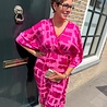 JURK MAE PRINT FUCHSIA JURK MAE PRINT FUCHSIA