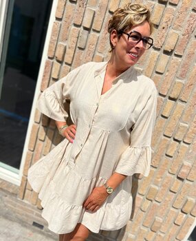 TUNIEK GOUD LINNEN ONE SIZE