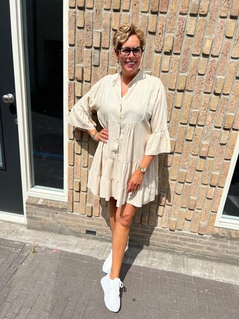TUNIEK GOUD LINNEN ONE SIZE