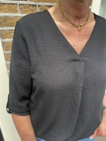 JDY JDYDIVYA LIFE 3/4 TOP WVN NOOS BLACK JDY JDYDIVYA LIFE 3/4 TOP WVN NOOS BLACK