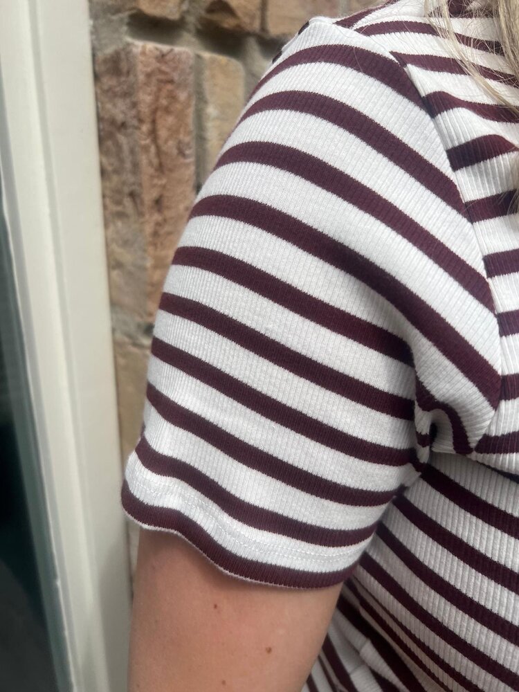 JDY JDYSOLAR S/S O-NECK TOP JRS NOOS