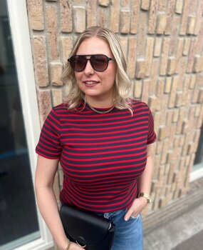 JDY JDYSOLAR S/S O-NECK TOP JRS NOOS