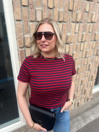 JDY JDYSOLAR S/S O-NECK TOP JRS NOOS