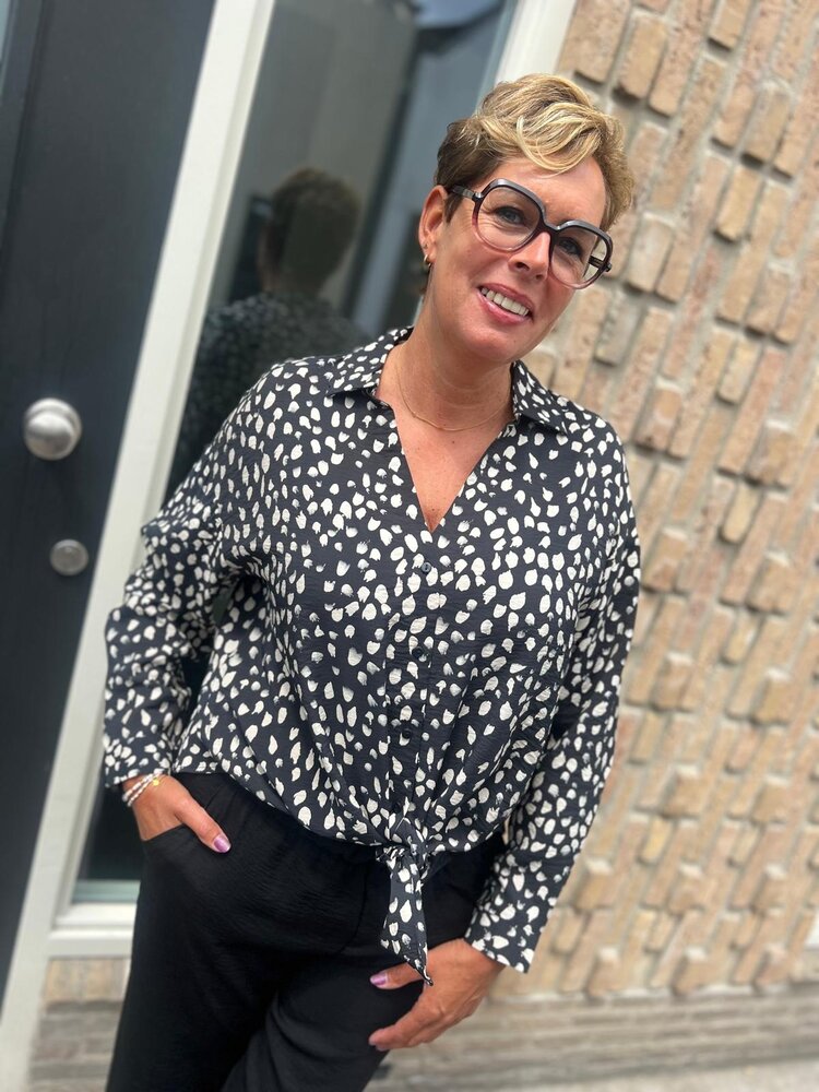 JDY JDYTROYA LIFE L/S SHIRT WVN DIA