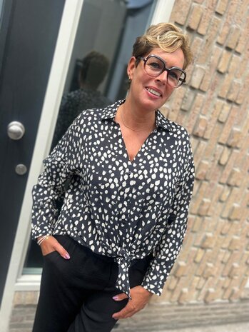 JDY JDYTROYA LIFE L/S SHIRT WVN DIA