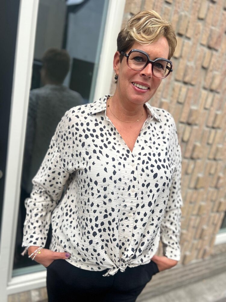 JDY JDYTROYA LIFE L/S SHIRT WVN DIA