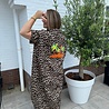 JURK BEAU PANTERPRINT ONE SIZE JURK BEAU PANTERPRINT ONE SIZE