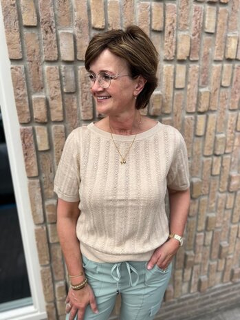 JDY JDYBEAUTY S/S BOAT NECK GLITTER PULL KNT JDY JDYBEAUTY S/S BOAT NECK GLITTER PULL KNT