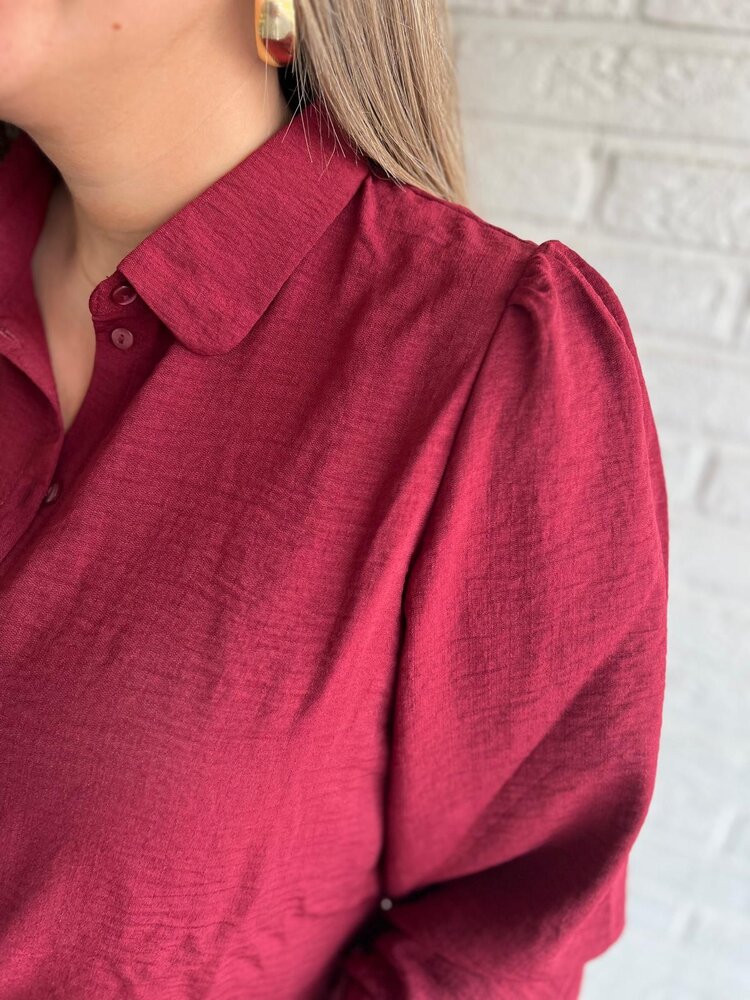 JDY JDYDIVYA LIFE L/S PUFF SHIRT WVN DIA