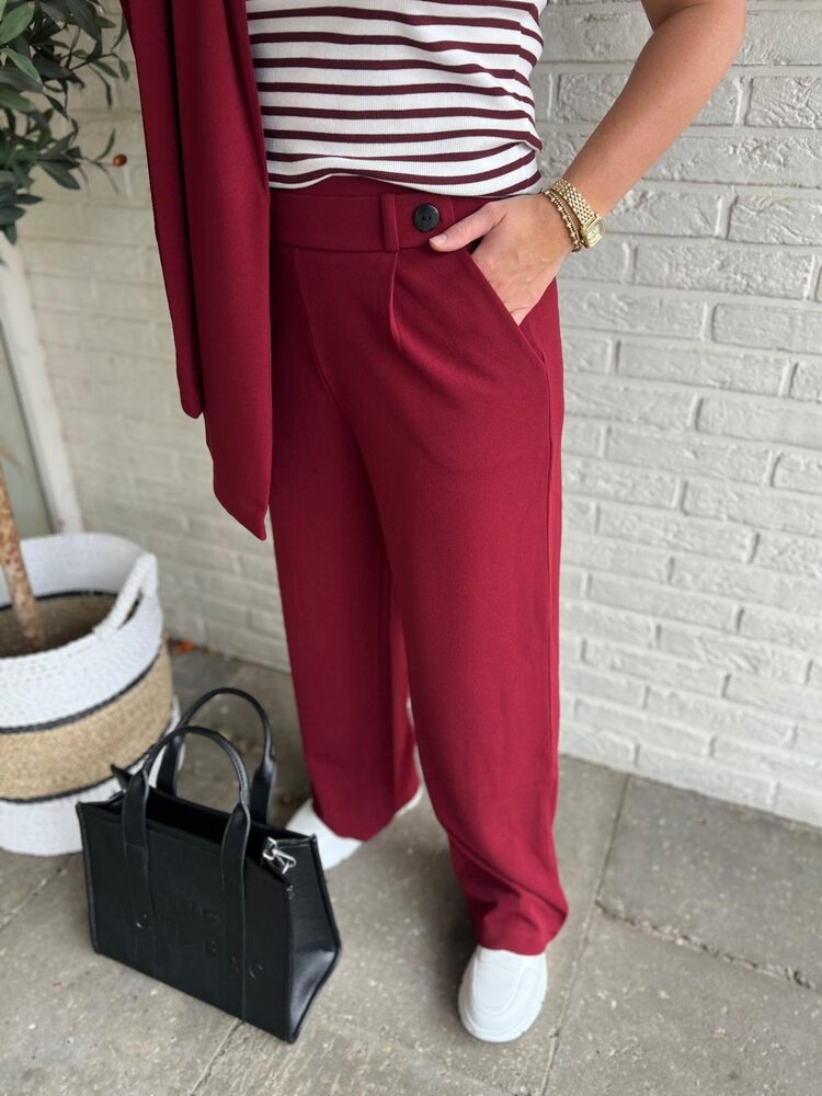 JDY JDYGEGGO LIFE NEW LONG PANT JRS NOOS CABERNET JDY JDYGEGGO LIFE NEW LONG PANT JRS NOOS CABERNET