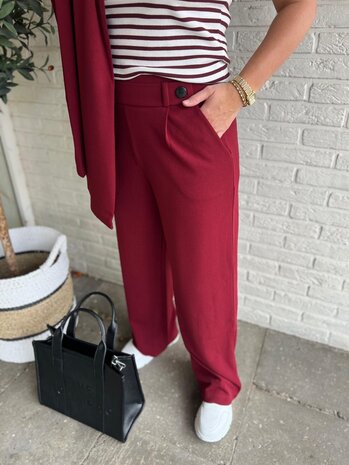 JDY JDYGEGGO LIFE NEW LONG PANT JRS NOOS CABERNET JDY JDYGEGGO LIFE NEW LONG PANT JRS NOOS CABERNET