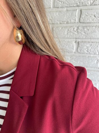 JDY JDYGEGGO L/S BLAZER JRS NOOS CABERNET JDY JDYGEGGO L/S BLAZER JRS NOOS CABERNET