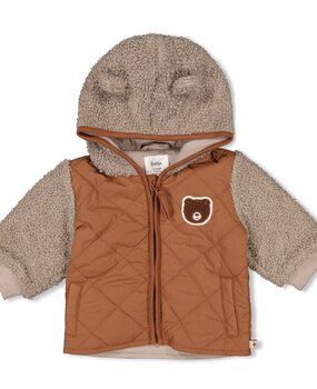 Feetje BOUCLE JASJE MET CAPUCHON - WILD WORLD - 51800356