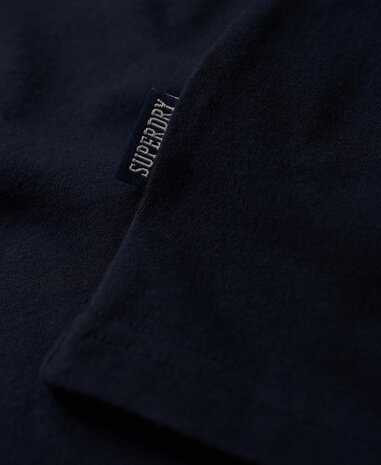 Superdry ESSENTIAL LOGO EMB TEE ECLIPSE NAVY