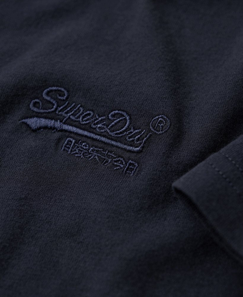 Superdry ESSENTIAL LOGO EMB TEE ECLIPSE NAVY