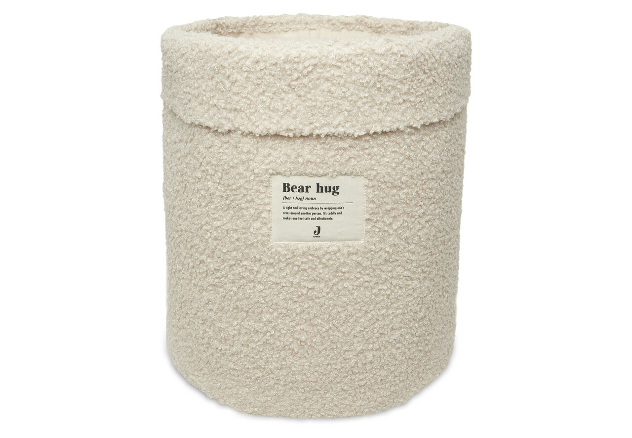 Jollein OPBERGMAND BOUCLE NATUREL Jollein OPBERGMAND BOUCLE NATUREL