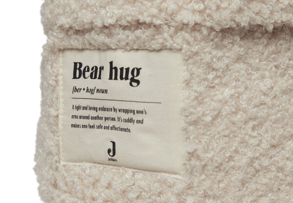 Jollein COMMODEMANDJE 14X18CM BOUCLE NATUREL Jollein COMMODEMANDJE 14X18CM BOUCLE NATUREL